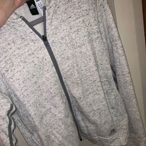 Zip up adidas jacket
